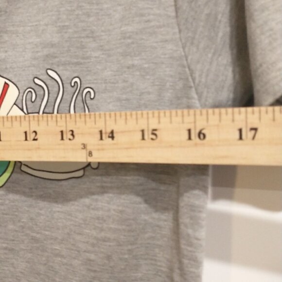 Friends TV T Shirt Central Perk Women's Medium Gray Short Sleeve Tee Top Shirt - Picture 8 of 10